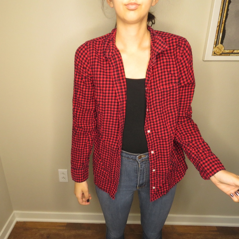 Red Checkered Flannel